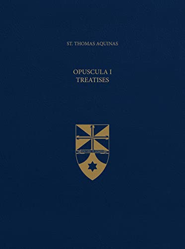 Opuscula I (Latin-english Opera Omnia)
